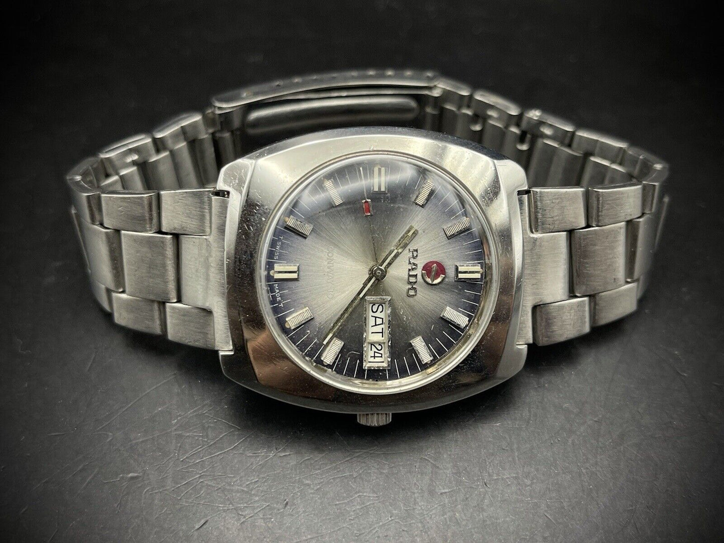 Vintage Rado CONWAY 10 Automatic Gents Watch, 35mm, Swiss Made - Grab A Watch Co