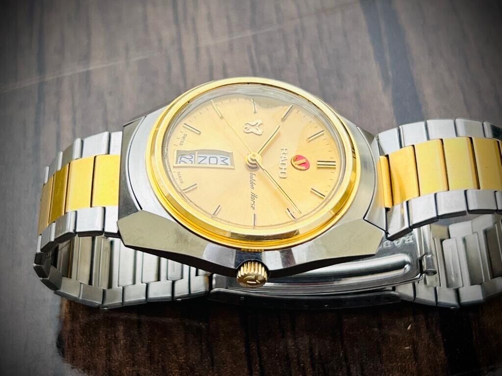 Vintage Rado Golden Horse NOS 37mm Automatic Gents Watch, Swiss Made - Grab A Watch Co