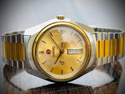 Vintage Rado Golden Horse NOS 37mm Automatic Gents Watch, Swiss Made - Grab A Watch Co