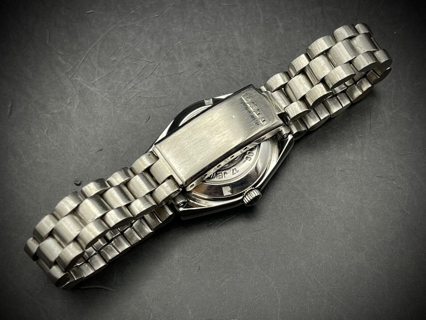 Vintage Rado Green Horse President Bracelet Automatic Ladies Watch, Gift, Swiss - Grab A Watch Co