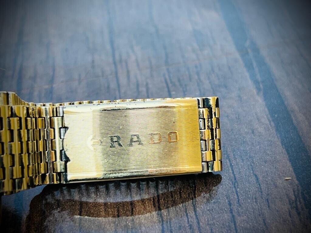 Vintage Rado NCC 101 TV Shape Jumbo Automatic Gents Watch, Swiss Made, Perfect - Grab A Watch Co