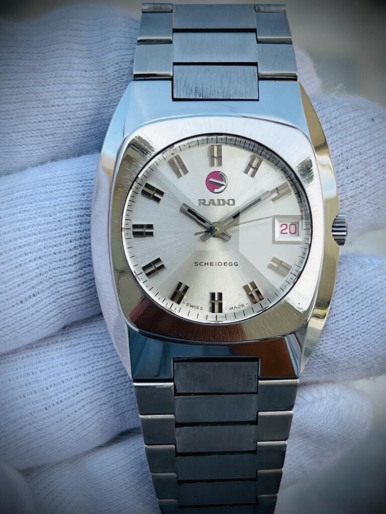 Vintage Rado Scheidegg 36mm Automatic Gents Watch, Swiss Made - Grab A Watch Co