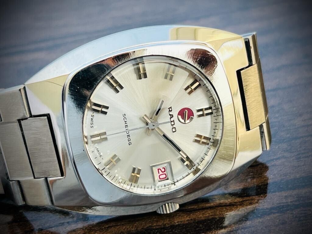 Vintage Rado Scheidegg 36mm Automatic Gents Watch, Swiss Made - Grab A Watch Co