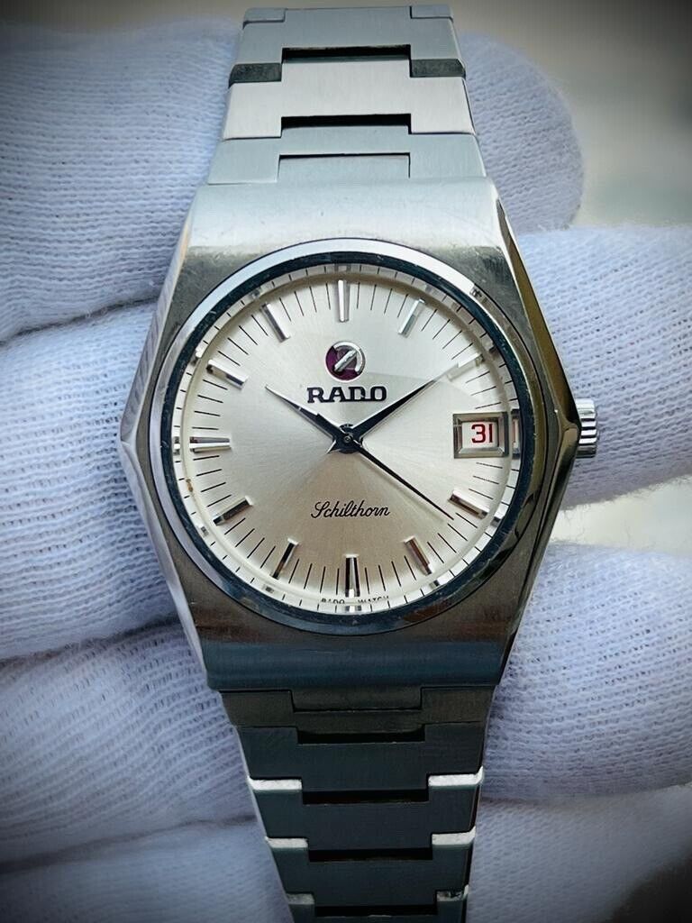 Vintage Rado Schilthron NOS 36mm Automatic Gents Watch, Swiss Made - Grab A Watch Co