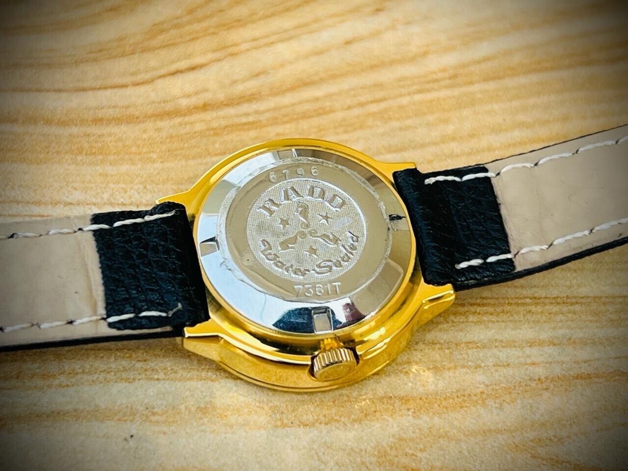 Vintage Rado Silver Star Diamond Dial Automatic Ladies Watch, NOS With Tags - Grab A Watch Co