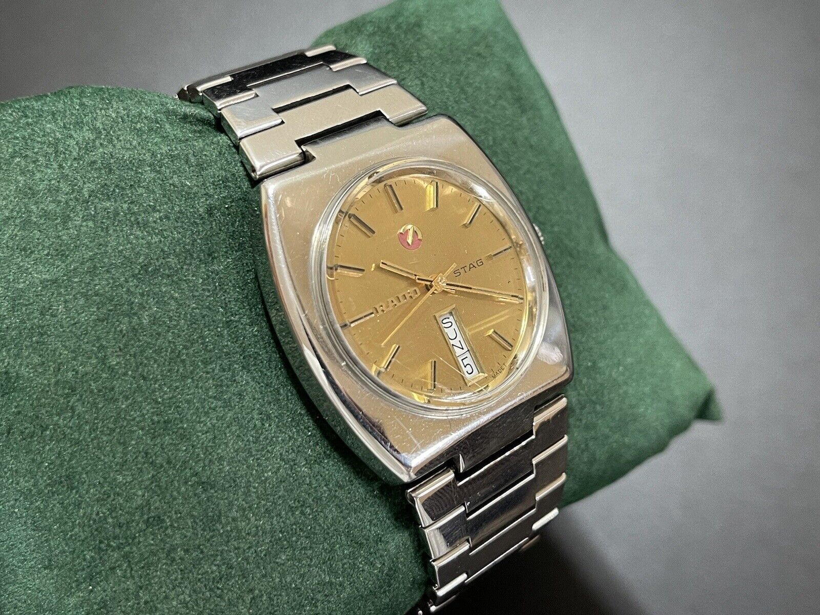 Vintage Rado STAG Automatic Gents Watch, 35mm Dress Watch, Swiss Made - Grab A Watch Co