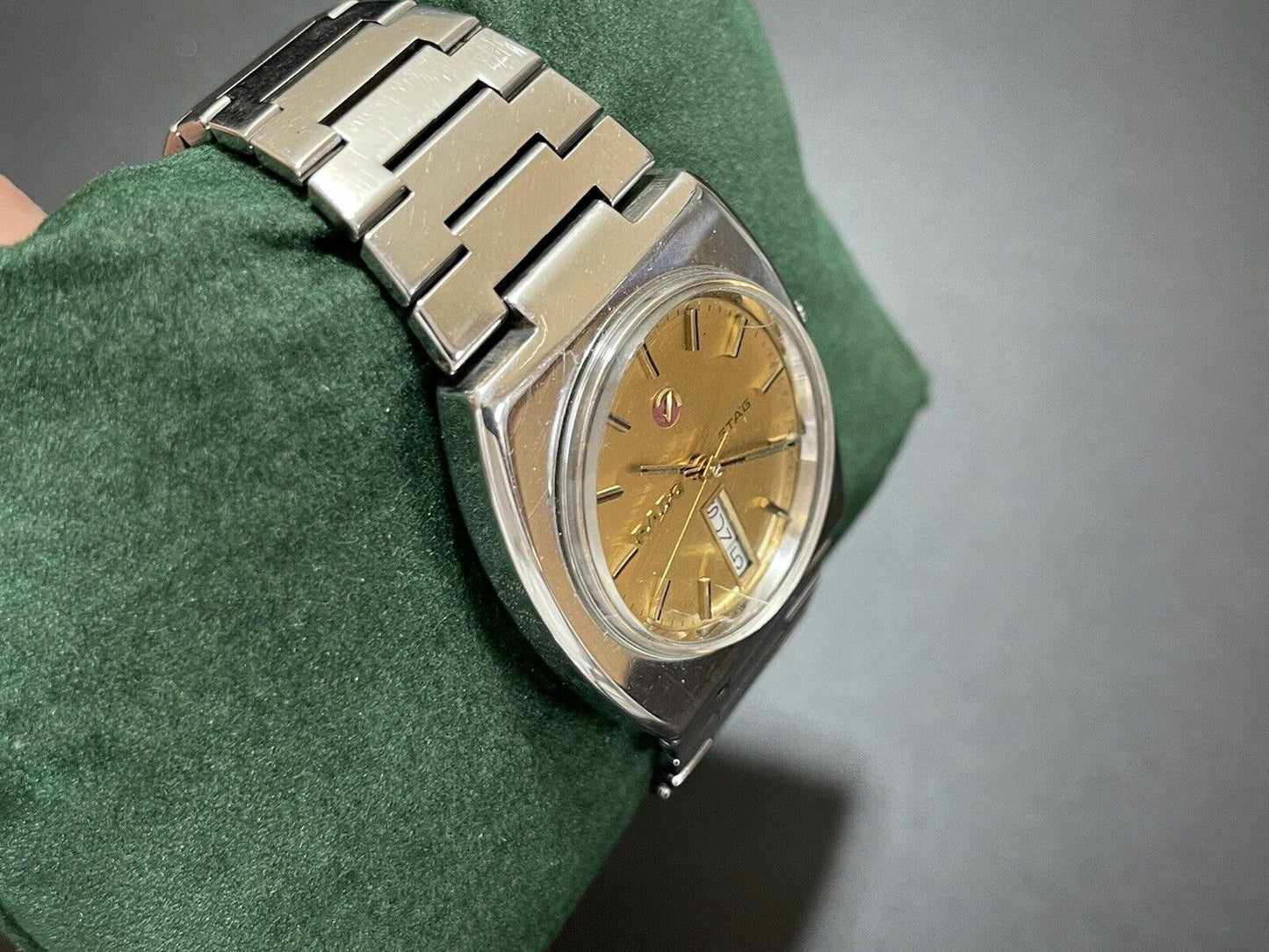 Vintage Rado STAG Automatic Gents Watch, 35mm Dress Watch, Swiss Made - Grab A Watch Co