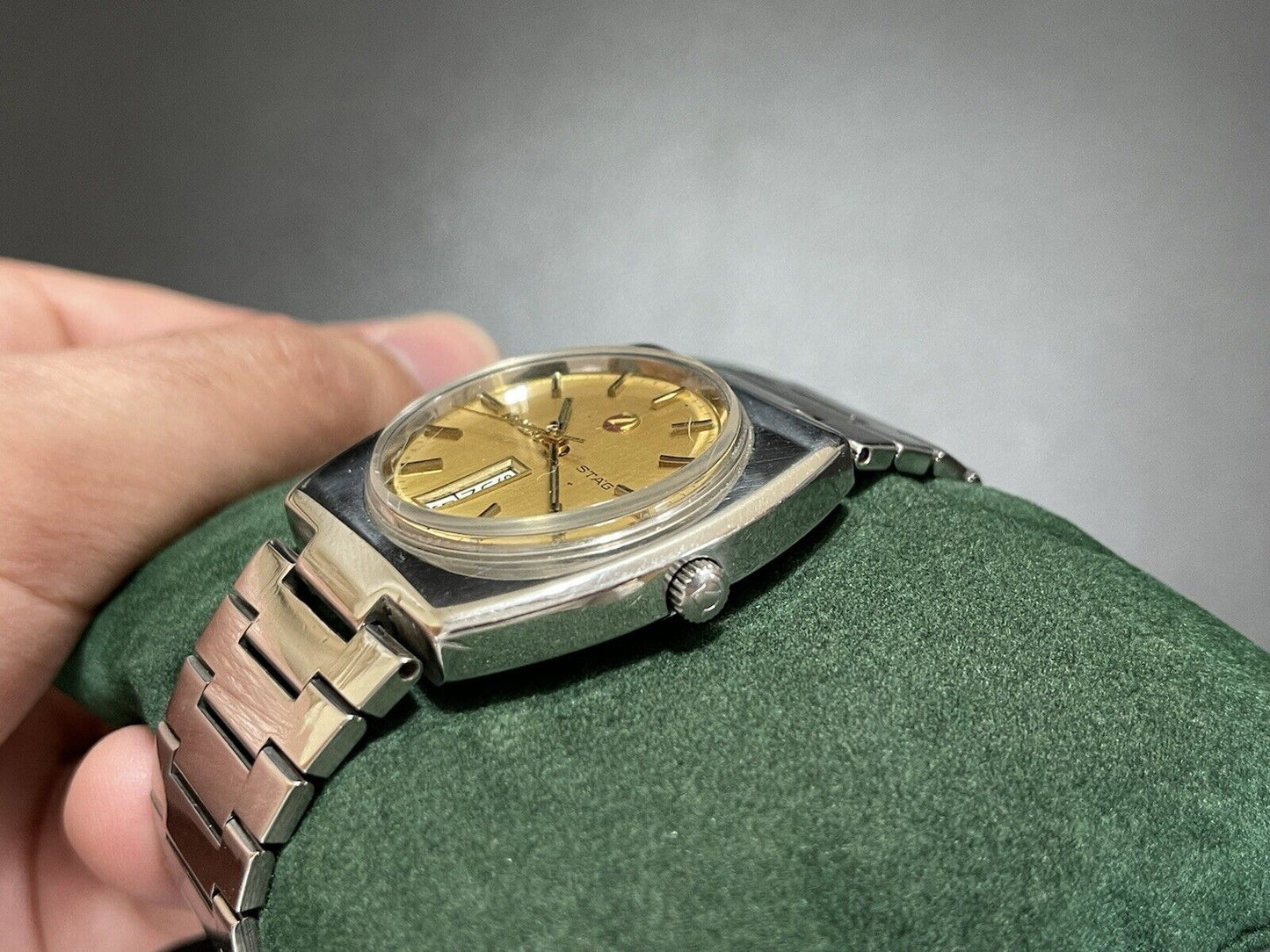 Vintage Rado STAG Automatic Gents Watch, 35mm Dress Watch, Swiss Made - Grab A Watch Co