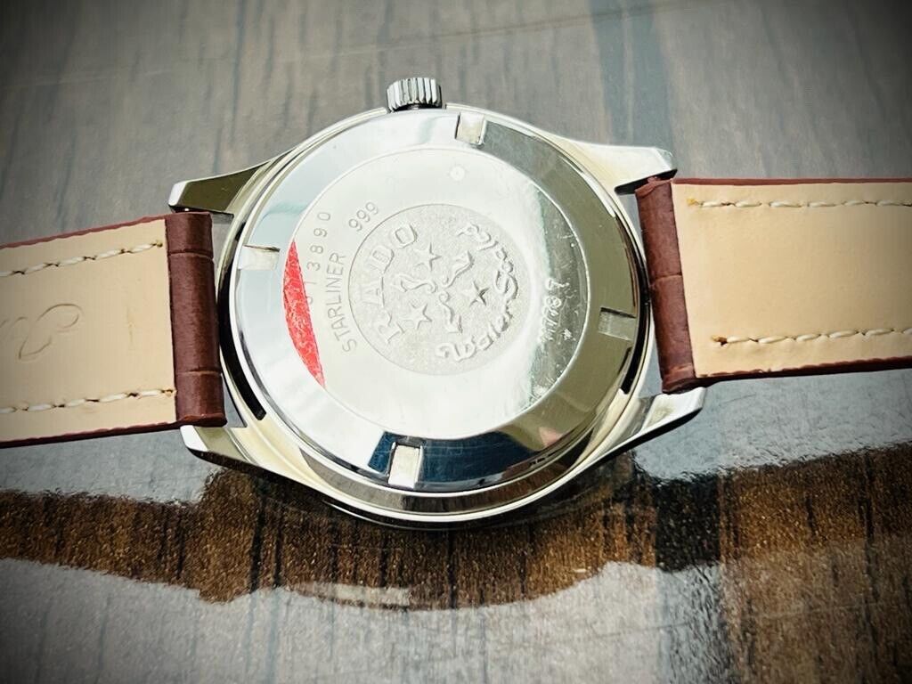 Vintage Rado Starliner 999 Automatic Gents Watch, Swiss Made, Perfection 37mm - Grab A Watch Co