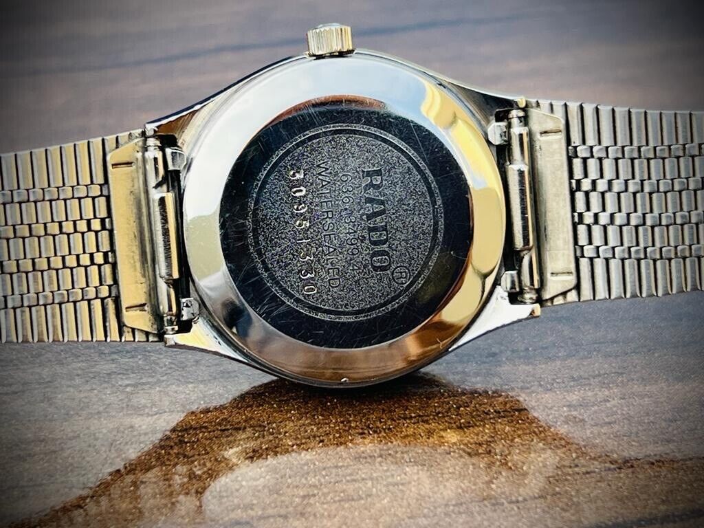 Vintage Rado Voyager Blue Diamond Dial Automatic Watch, Swiss Made, Rare - Grab A Watch Co