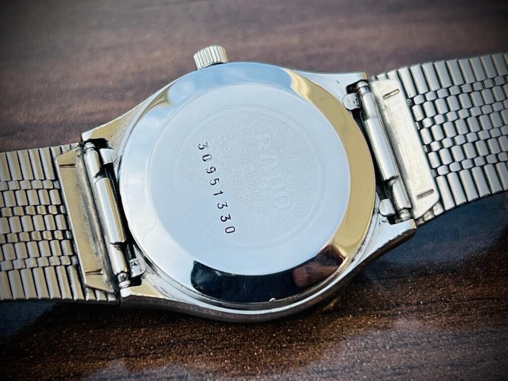 Vintage Rado Voyager Blue Diamond Dial Automatic Watch, Swiss Made, Rare - Grab A Watch Co