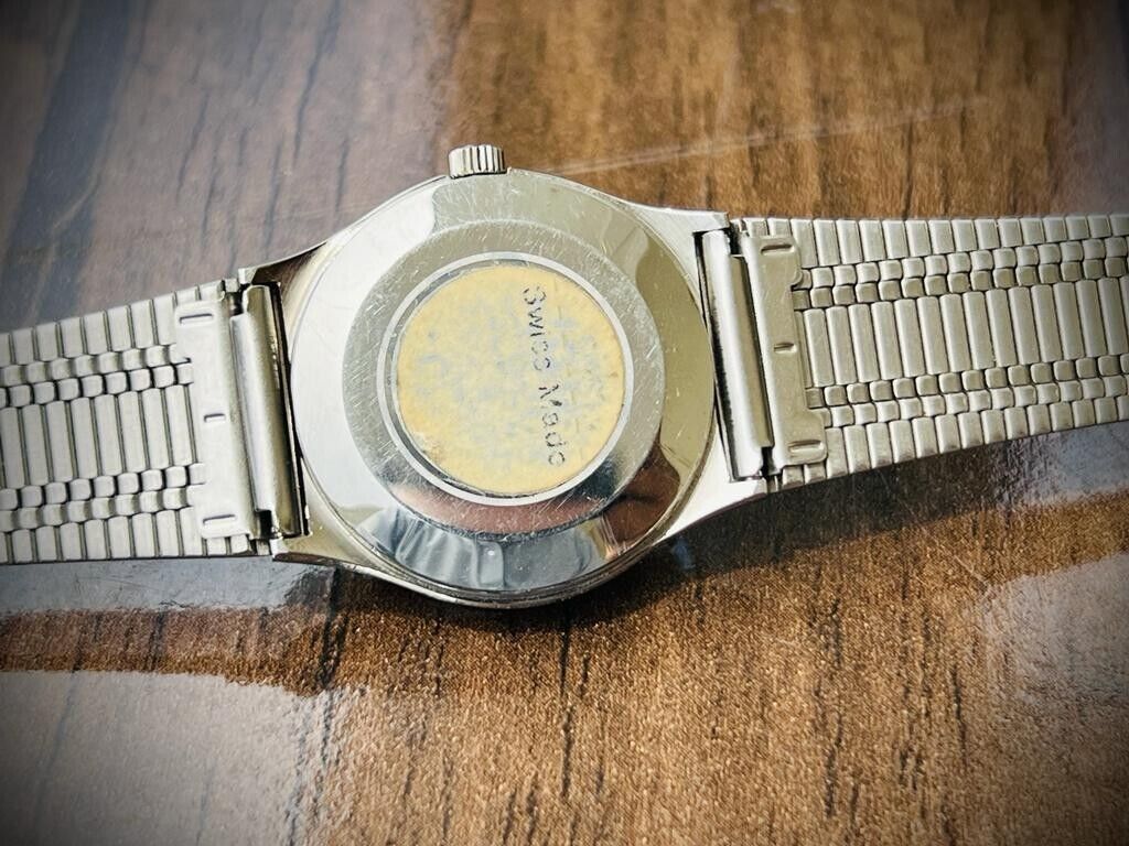 Vintage Rado Voyager Diamond Dial Automatic Gents Watch 32mm Swiss, Perfect - Grab A Watch Co