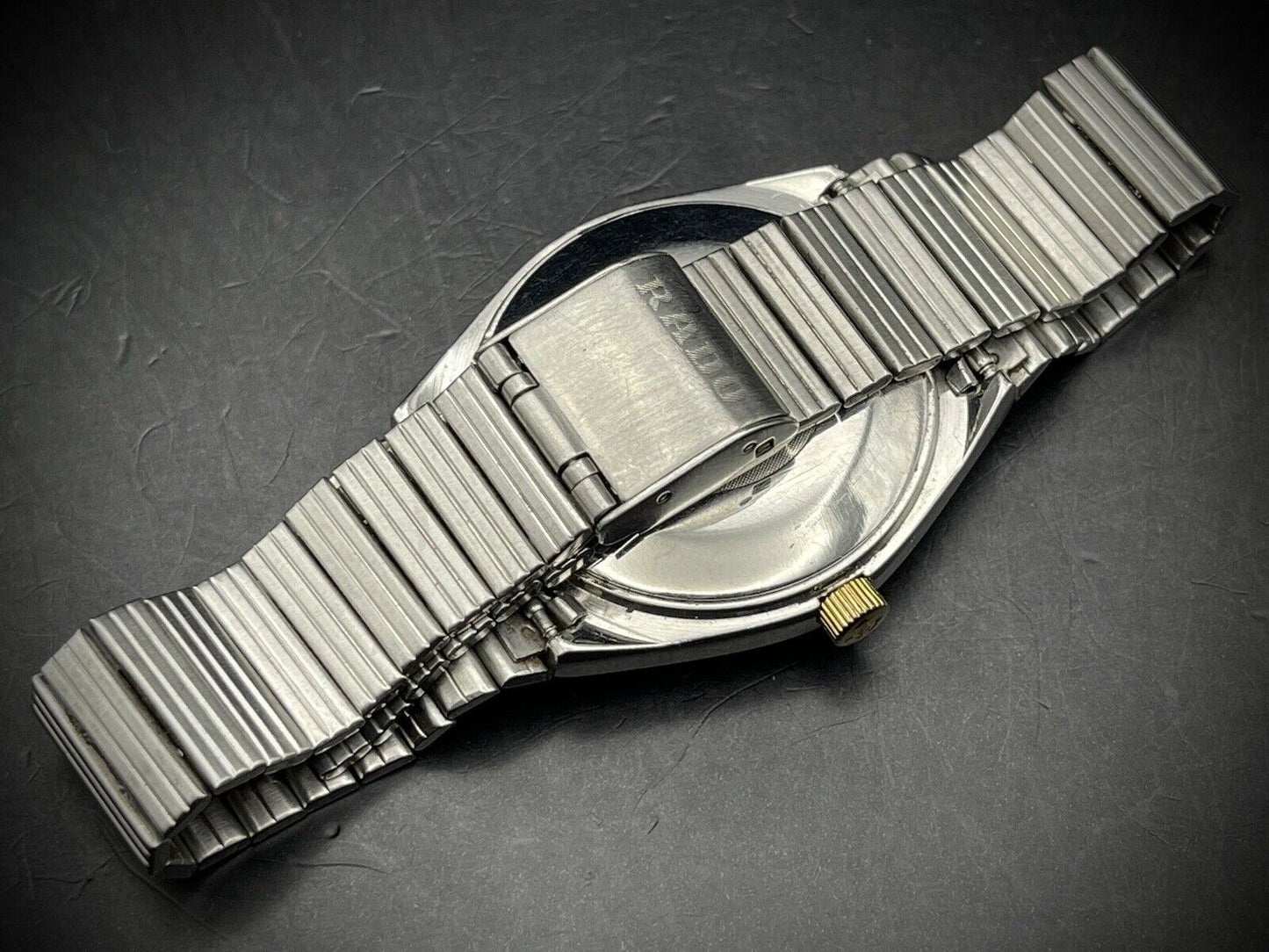 Vintage Rado Voyager Gold Dial Automatic Gents Watch, 38mm, Gift Watch, Swiss - Grab A Watch Co