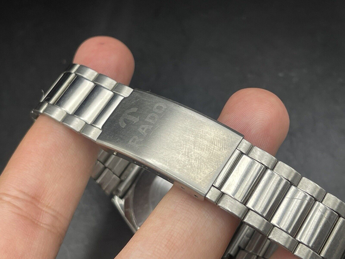 Vintage Rado Voyager Grey Dial Automatic Gents Watch, 38mm, Gift Watch, Swiss - Grab A Watch Co