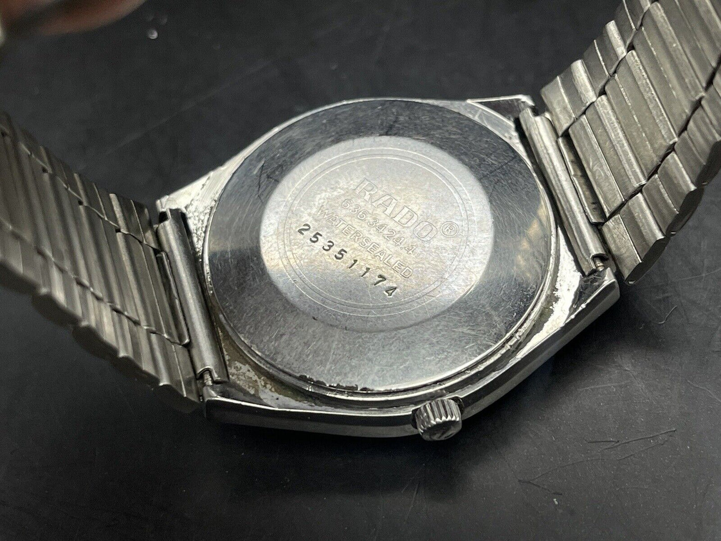 Vintage Rado Voyager Grey Dial Automatic Gents Watch, 38mm, Gift Watch, Swiss - Grab A Watch Co