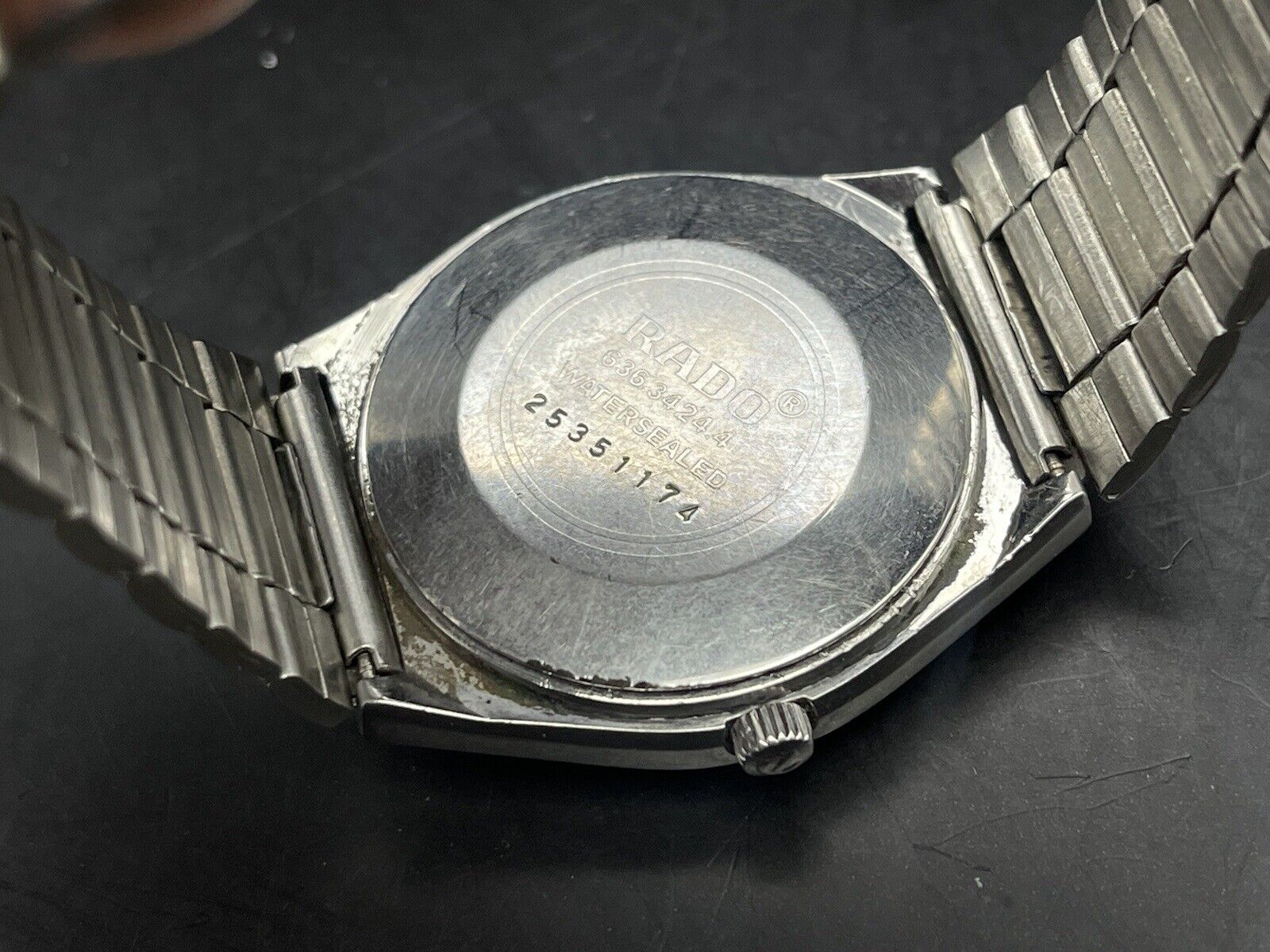 Vintage Rado Voyager Grey Dial Automatic Gents Watch, 38mm, Gift Watch, Swiss - Grab A Watch Co