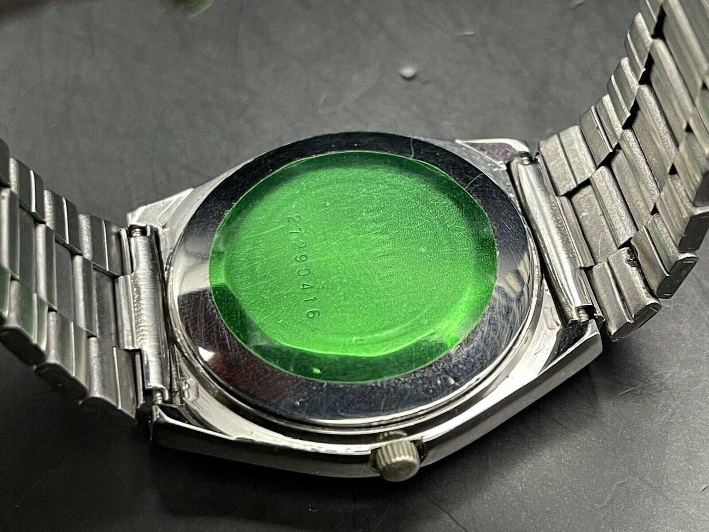 Vintage Rado Voyager Grey Dial Automatic Gents Watch, 38mm, Gift Watch, Swiss - Grab A Watch Co
