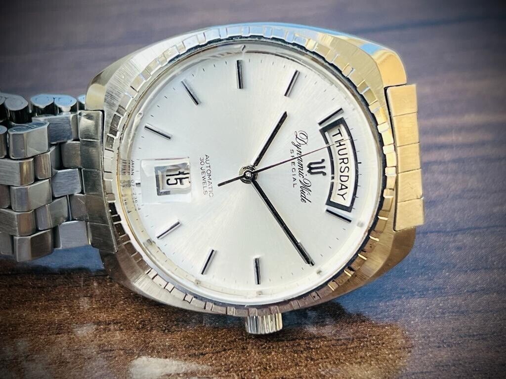 Vintage Ricoh Dynamic Wide Special 30J 37mm Automatic Gents Watch 49802, Japan - Grab A Watch Co