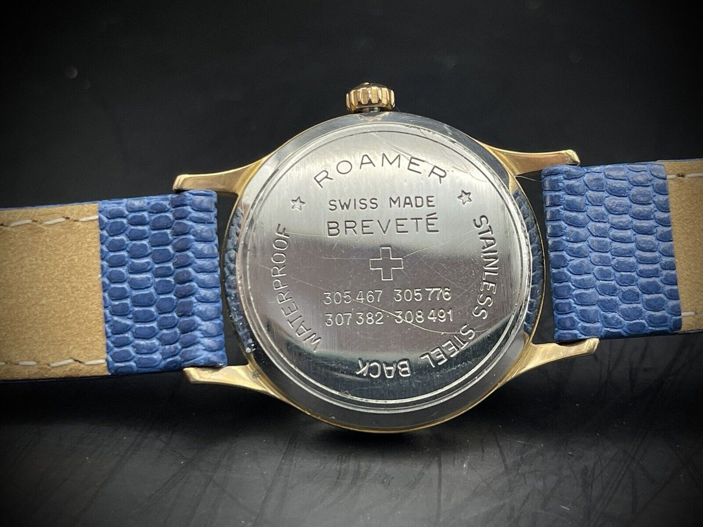 Vintage Roamer Anfibio Manual Wind Gents Watch, 30mm Gift Watch, Swiss Made - Grab A Watch Co