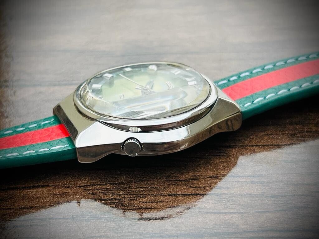 Vintage Seiko 5 Actus SS Green Dial Sapphire Automatic Gents Watch, 6106-7690 - Grab A Watch Co