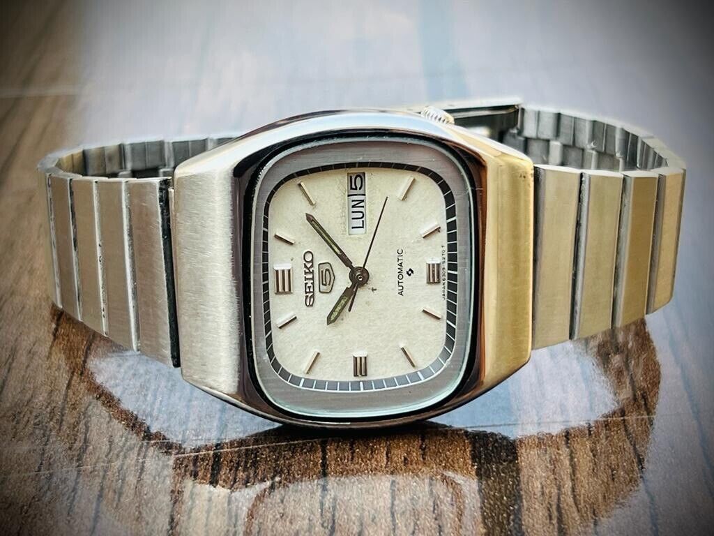 Vintage Seiko 5 Automatic 6309-5220 Japan Made 36mm Gents Watch - Grab A Watch Co