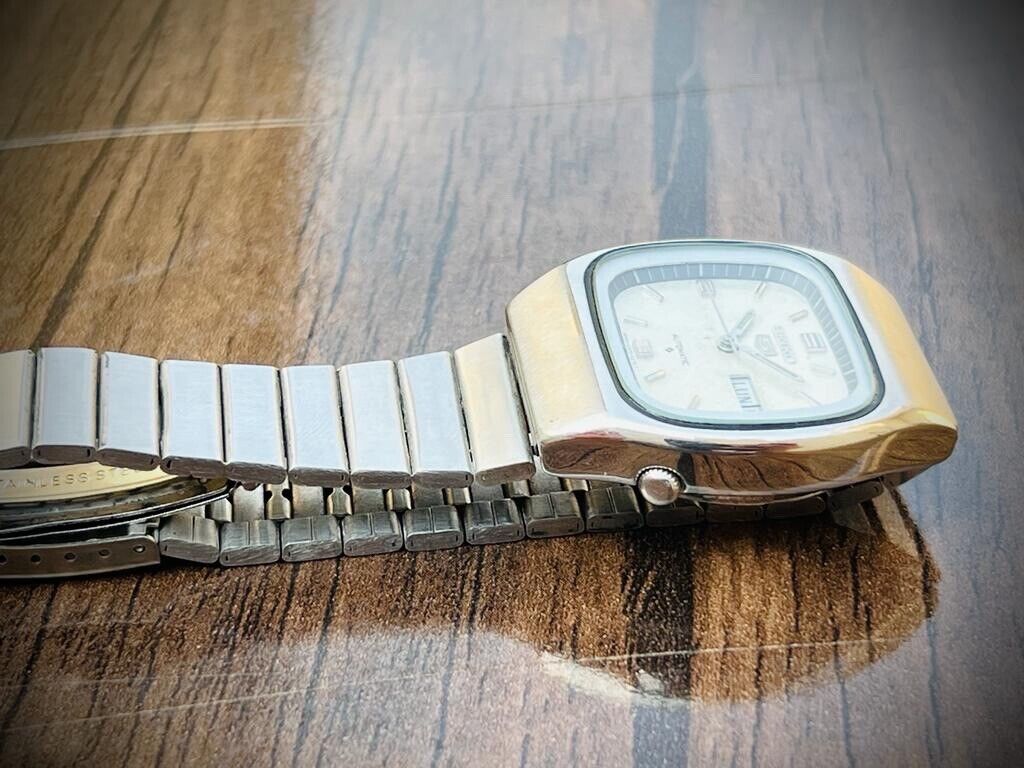 Vintage Seiko 5 Automatic 6309-5220 Japan Made 36mm Gents Watch - Grab A Watch Co