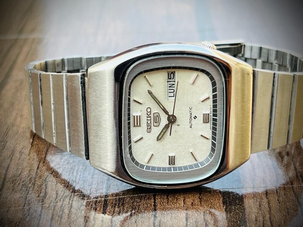 Vintage Seiko 5 Automatic 6309-5220 Japan Made 36mm Gents Watch - Grab A Watch Co