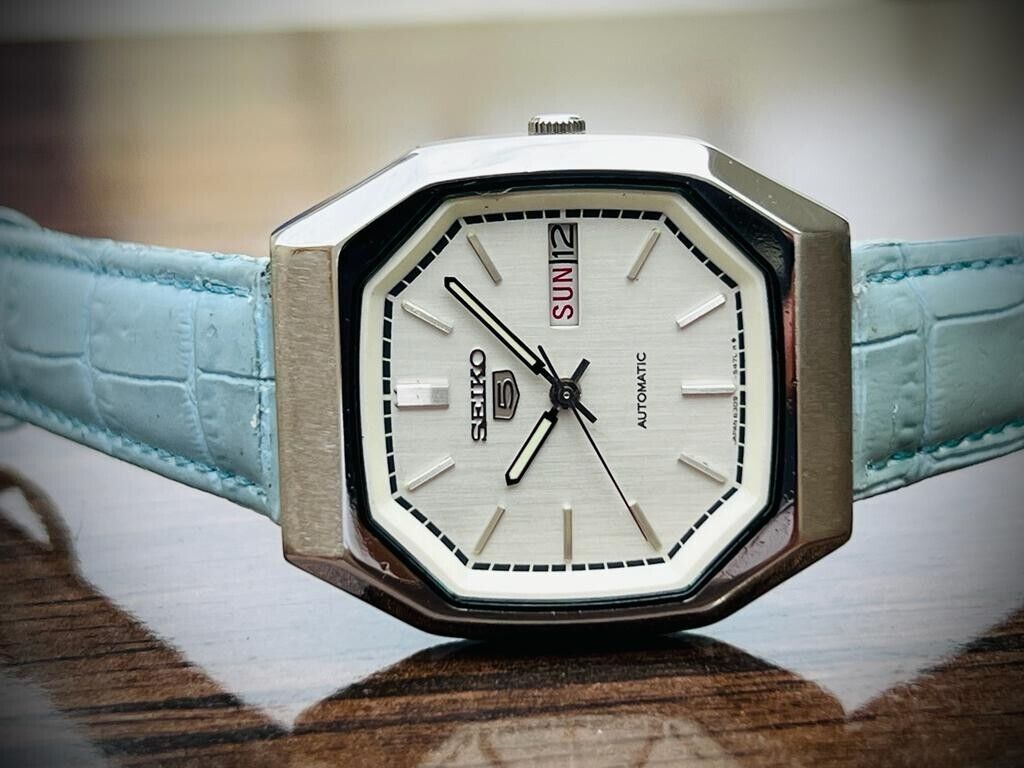 Vintage Seiko 5 Automatic Rare Model 6309-5520 Japan 35mm - Grab A Watch Co