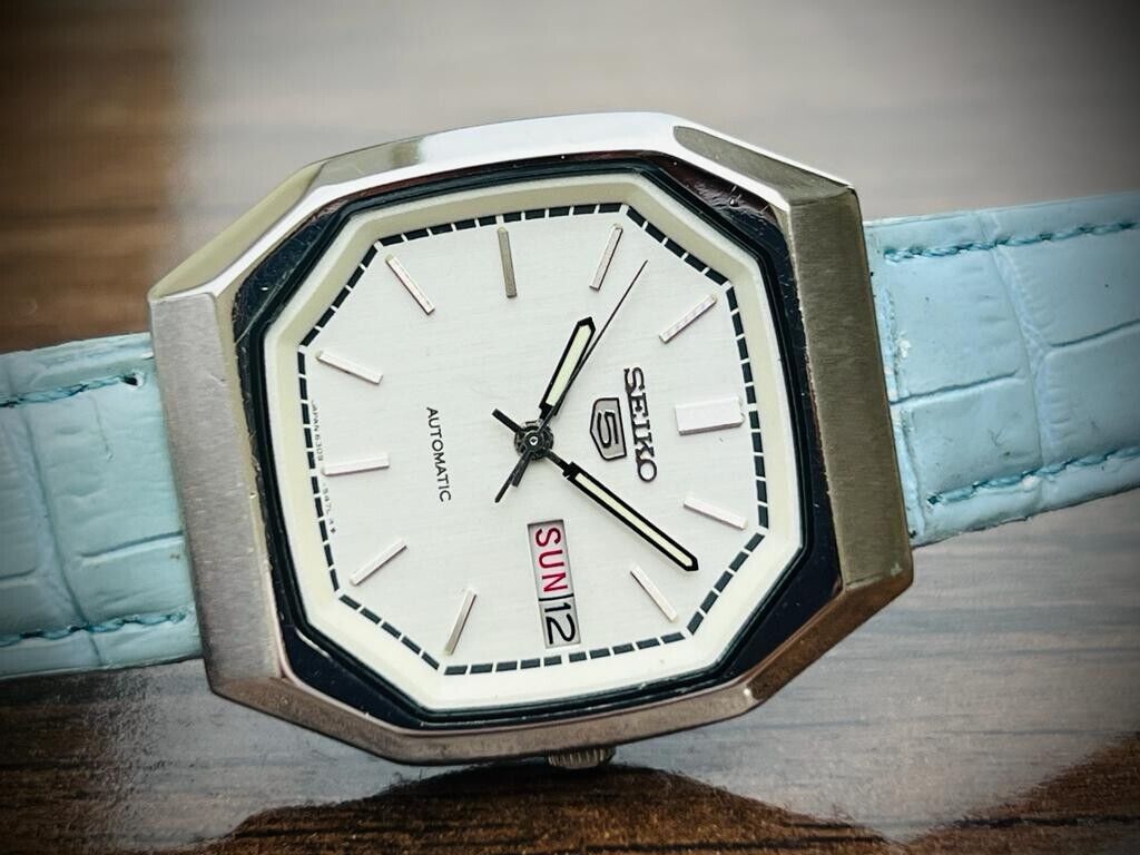 Vintage Seiko 5 Automatic Rare Model 6309-5520 Japan 35mm - Grab A Watch Co