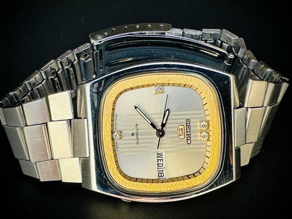 Vintage Seiko 5 Automatic Ref: 6309/5180 Made in Japan 35mm - Grab A Watch Co