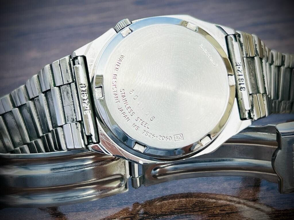Vintage Seiko 5 Automatic Silver Dial 7s26-2060 Japan 35mm - Grab A Watch Co