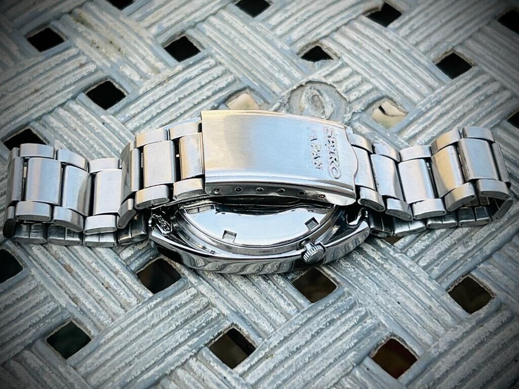Vintage Seiko 5 Automatic Silver Dial Ref:6309-5124, Japan 38mm - Grab A Watch Co