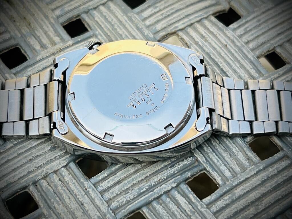 Vintage Seiko 5 Automatic Silver Dial Ref:6309-5124, Japan 38mm - Grab A Watch Co