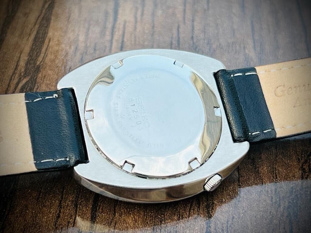 Vintage Seiko 5 Sports 21 Jewels Gents Watch 40mm Made In Japan 6319-8070 - Grab A Watch Co