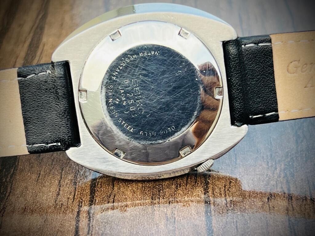 Vintage Seiko 5 Sports 21 Jewels Gents Watch 40mm Made In Japan 6319-8070 - Grab A Watch Co