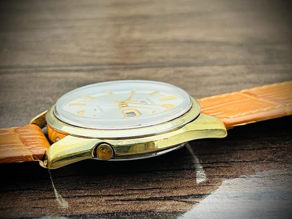 Vintage Seiko Automatic 21 Jewels Gents Watch 37mm Japan 5126-8020, Perfect - Grab A Watch Co