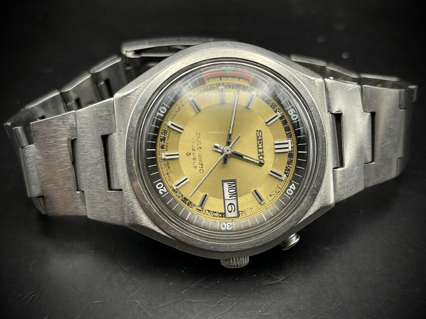 Vintage Seiko Bell-Matic 39mm 4006-6040 Gents Watch, Japan made - Grab A Watch Co