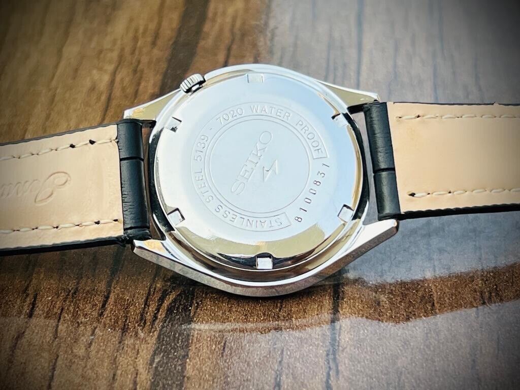 Vintage Seiko DX Automatic 37mm 27 Jewels Gents Watch, Japan made 5139-7020 - Grab A Watch Co