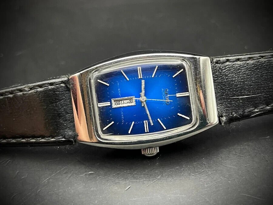 Vintage Seiko Hi-Beat Automatic 27mm 2206-3090 Ladies Watch, Japan made - Grab A Watch Co