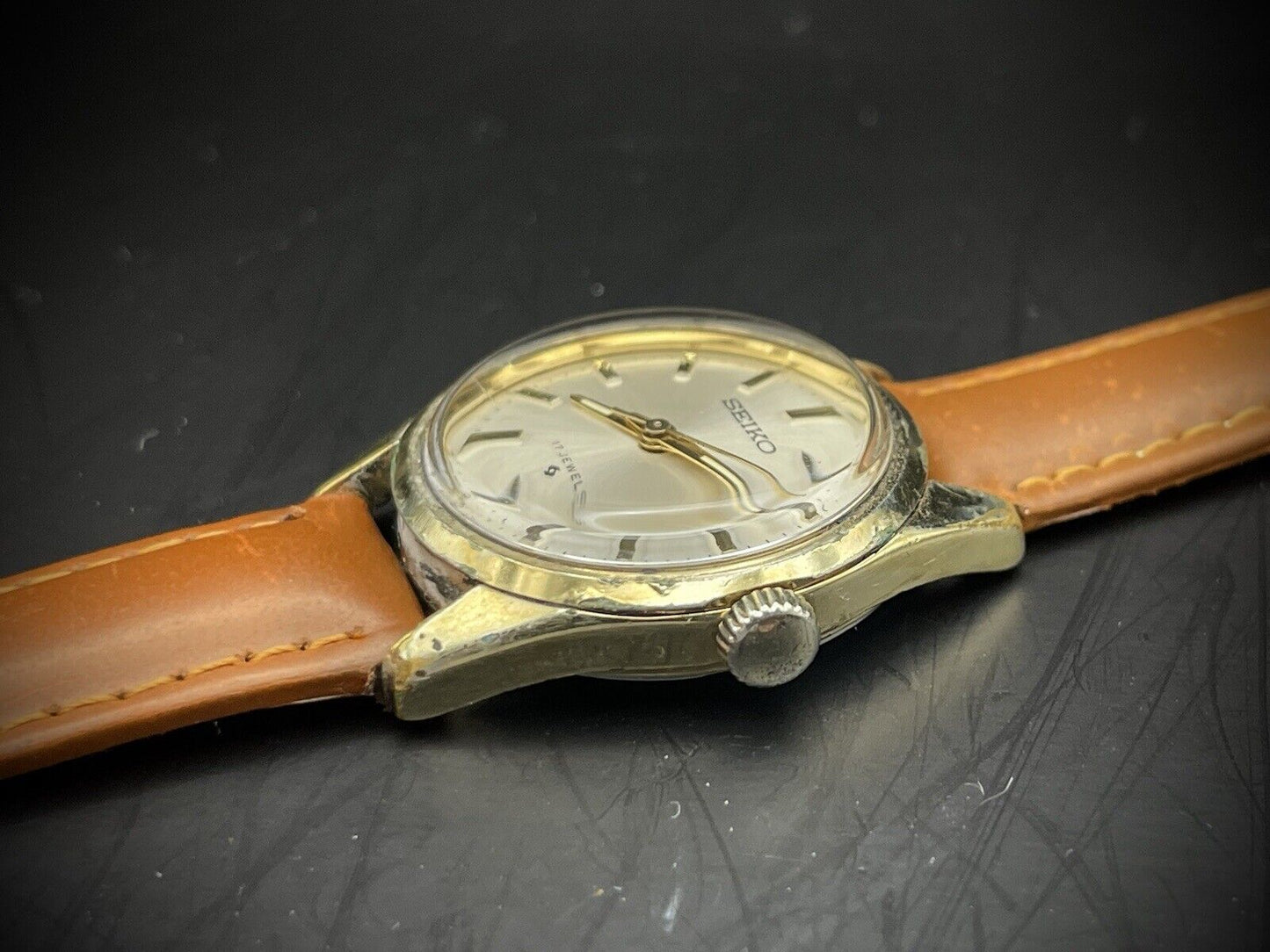 Vintage Seiko Manual Wind 30mm 66-7970 Unisex Watch, Japan Made - Grab A Watch Co
