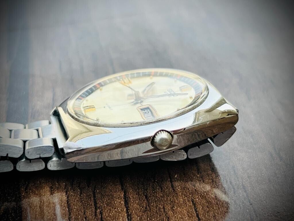 Vintage Seiko Rare Dial Automatic 39mm Mens Swiss Watch - Grab A Watch Co