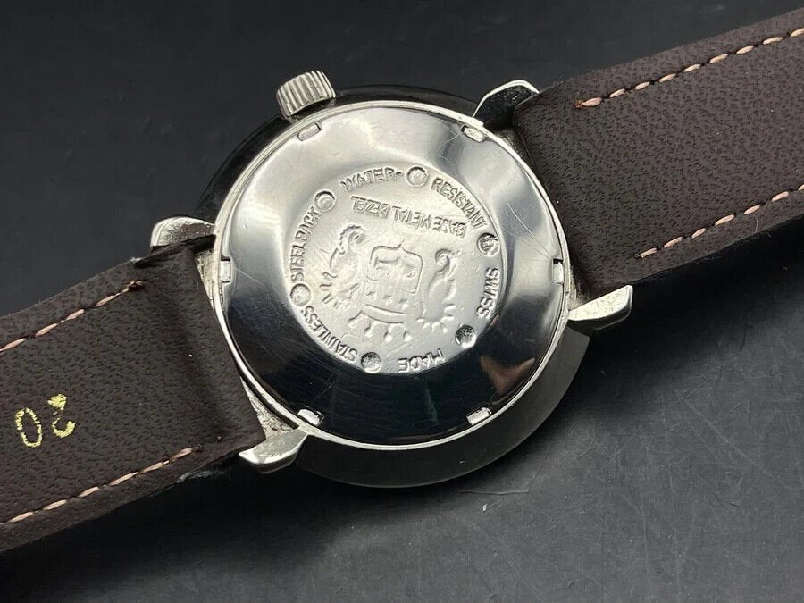 Vintage Sicura incabloc Automatic 37mm Gents Watch, Swiss made - Grab A Watch Co