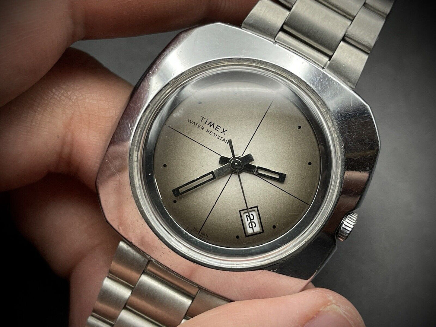 Vintage Timex Manual Wind 36mm Mens Watch - Grab A Watch Co
