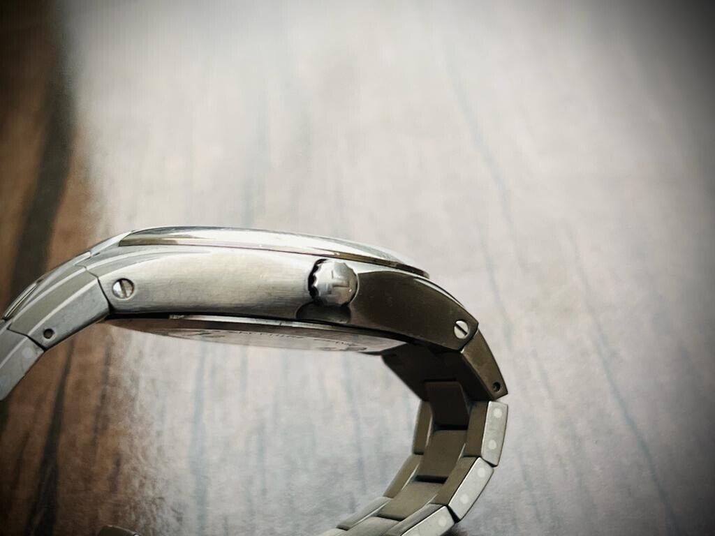 Vintage Tissot Titanium 100m Quartz Gents Watch T760, Perfect 41mm Swiss Made - Grab A Watch Co