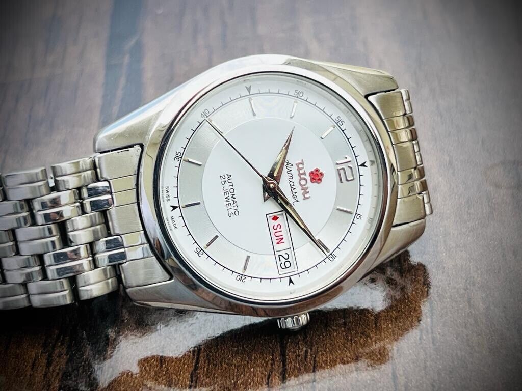 Vintage Titoni Airmaster 35mm 359 NOS Automatic Mens Watch, RARE & PERFECT - Grab A Watch Co