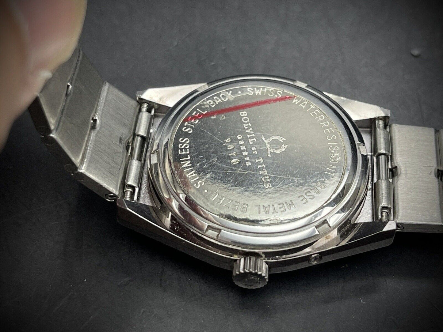 Vintage Titus Quartz Gents Watch, Gift Watch, Genuine, Swiss Made - Grab A Watch Co