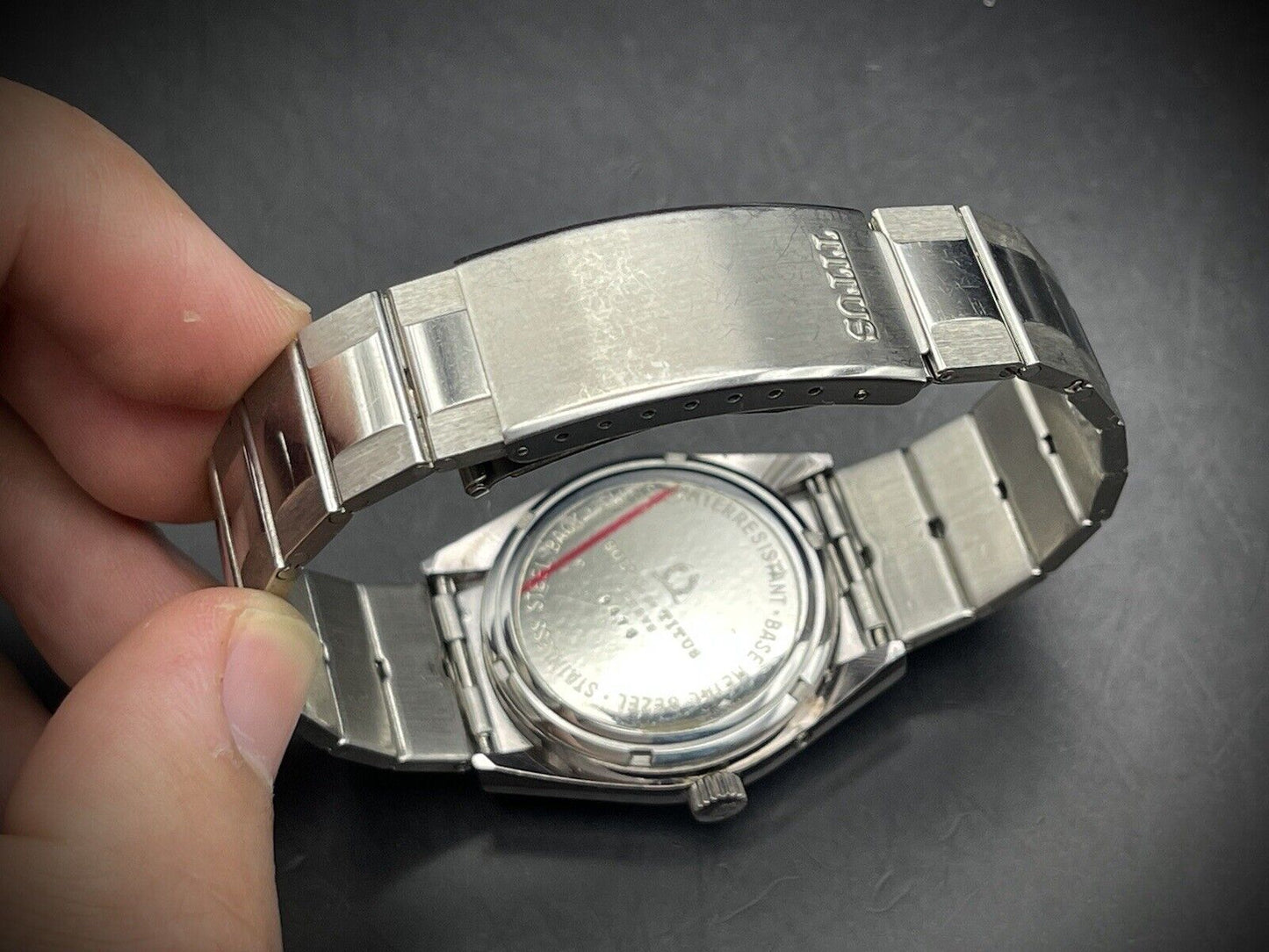 Vintage Titus Quartz Gents Watch, Gift Watch, Genuine, Swiss Made - Grab A Watch Co