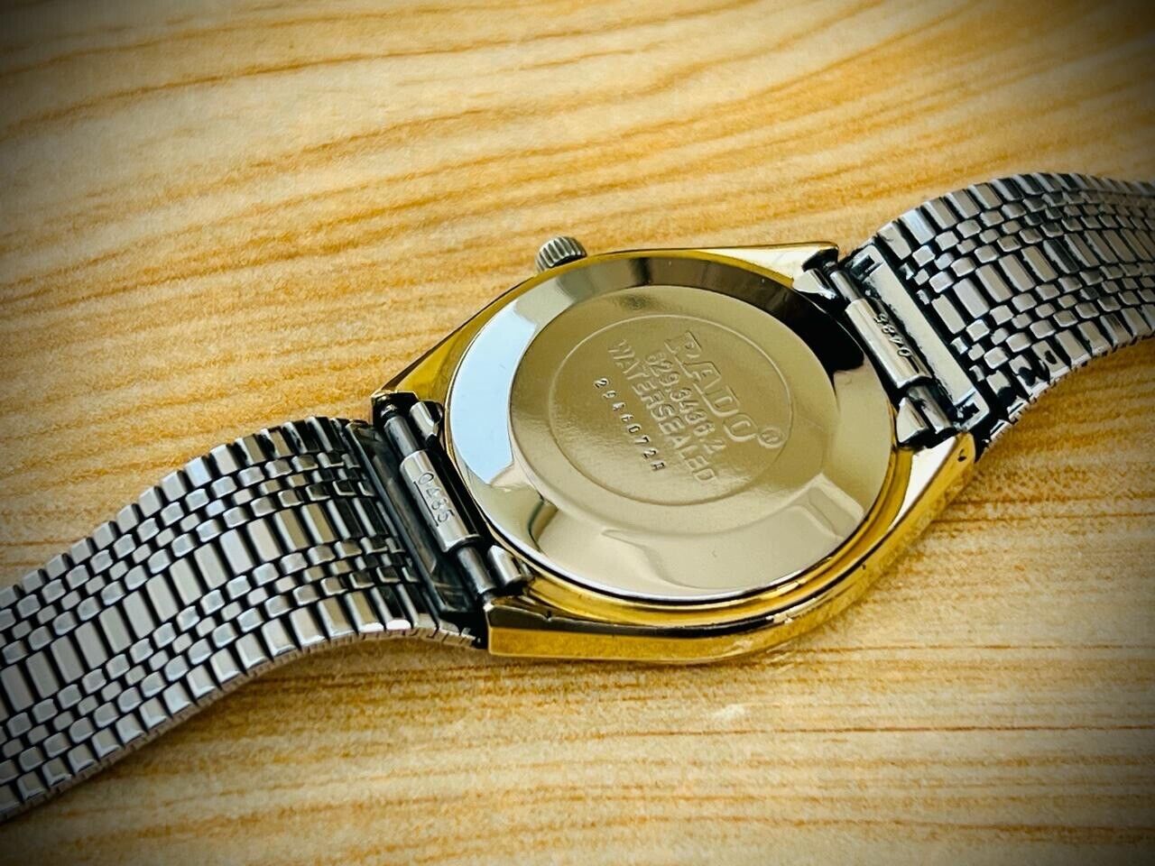 Vintage Watch Rado Senator Diamond Dial Automatic Mens Watch 34mm ETA 2892 Gold - Grab A Watch Co