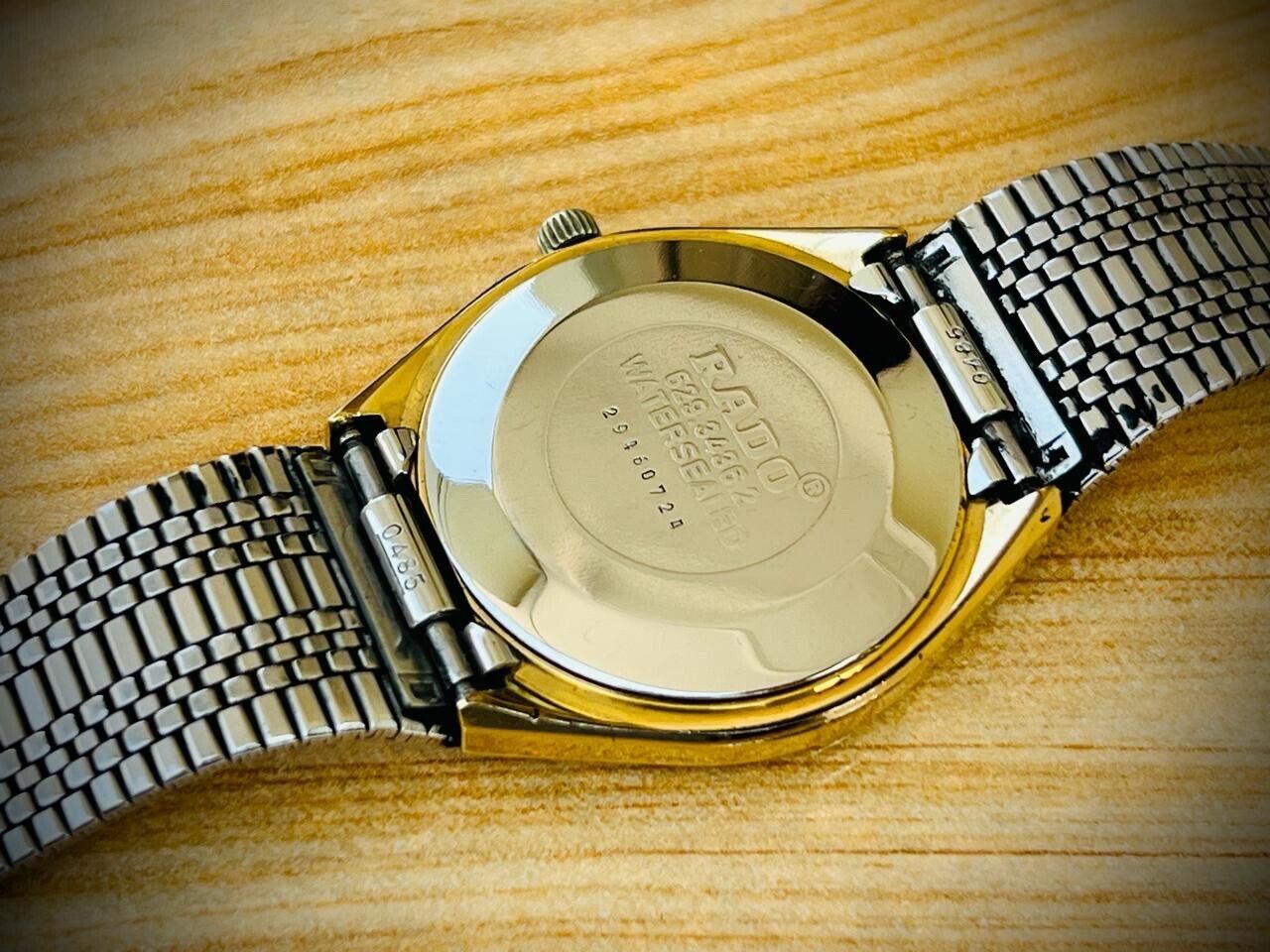 Vintage Watch Rado Senator Diamond Dial Automatic Mens Watch 34mm ETA 2892 Gold - Grab A Watch Co