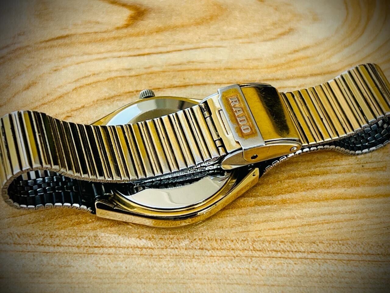 Vintage Watch Rado Senator Diamond Dial Automatic Mens Watch 34mm ETA 2892 Gold - Grab A Watch Co